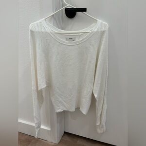 Joan brown ribbed one size long sleeve